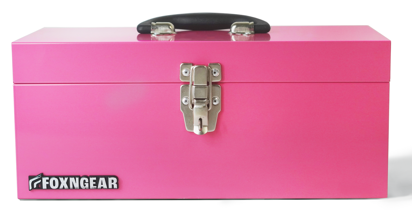 Foxngear 16" Portable Toolbox-pink